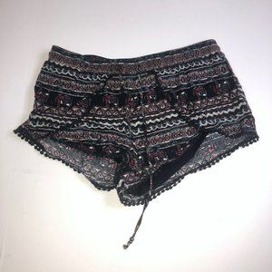 FOREVER 21 Tribal Elephant Shorts